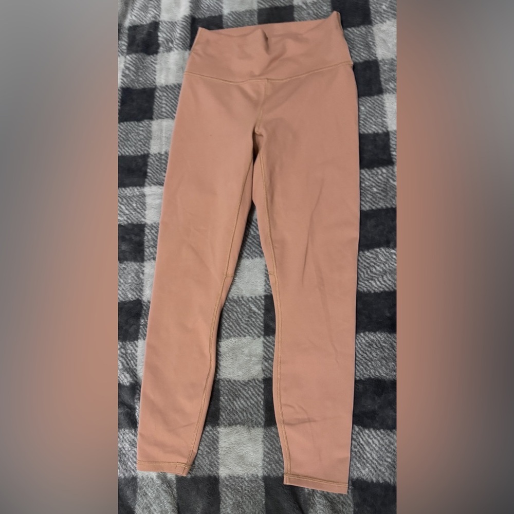 Fabletics Women’s Seamless Leggings Orange-Fits Like Medium